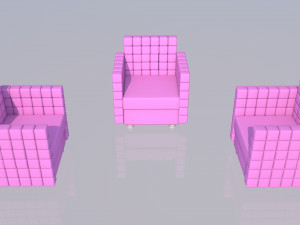 sofa Modèle 3D
