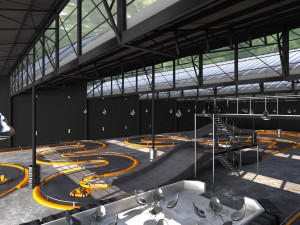 Karting Modello 3D