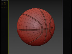 basketball Modèle 3D