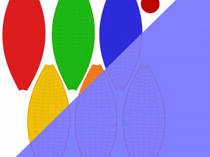 beach ball 3Dモデル