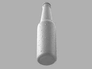 beer bottle 3D Model