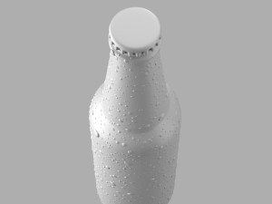 beer bottle 3D Модель