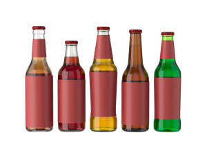 beer bottle 3D 模型