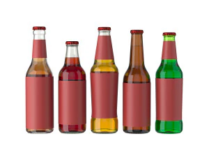 beer bottle 3D Model