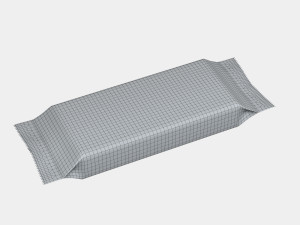 biscuit packet Modello 3D