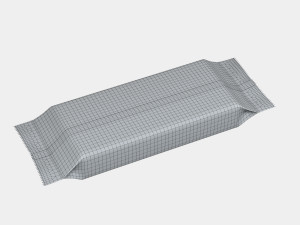 biscuit packet Modello 3D