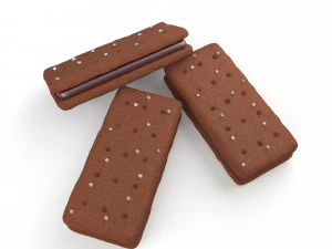 бисквит 3D Модель