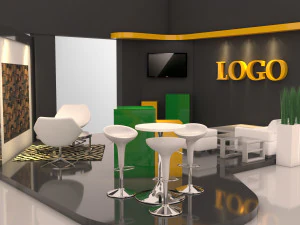 exhibition-booth-18x9 3D Model