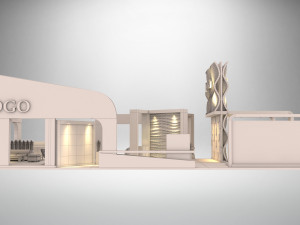 exhibition-booth-18x9 3Dモデル