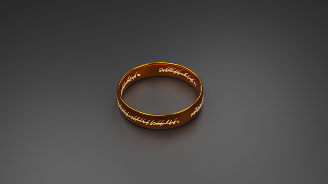 ring Modelo 3D .c4d .max .obj .3ds .fbx .stl .blend 