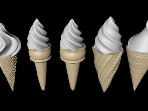 icecream collection 3D Model