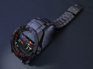 watch casio sport edifice 3D Model