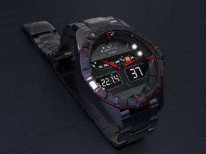 watch casio sport edifice 3D Модель