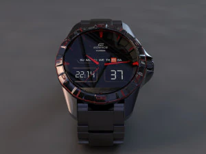 watch casio sport edifice 3D Model