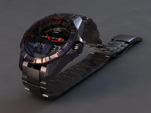watch casio sport edifice 3D Model