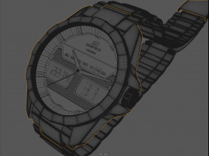 watch casio sport edifice 3D Модель