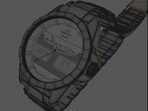 watch casio sport edifice 3D Model