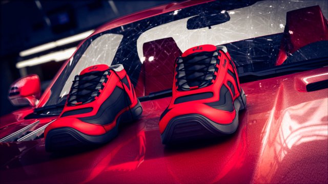 sneakers only Model 3D .c4d .max .obj .3ds .fbx .stl .blend 