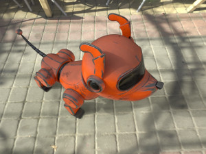 robot dog 3D Model