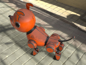 robot dog 3D Model