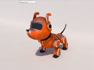 robot dog 3D Model