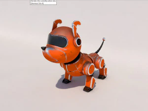 robot dog 3D Model