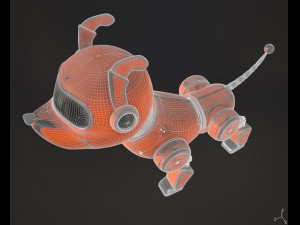 robot dog 3D Model