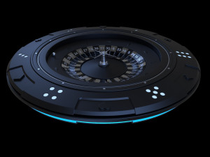 casino roulette wheel Modelo 3D