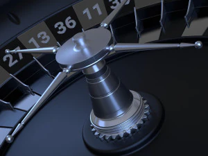 casino roulette wheel 3D Model