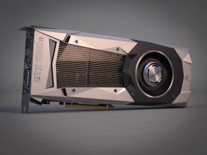 videocard geforce nvidia gtx 1080 3D 모델