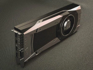 videocard geforce nvidia gtx 1080 3D Model