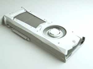 videocard geforce nvidia gtx 1080 3D Model