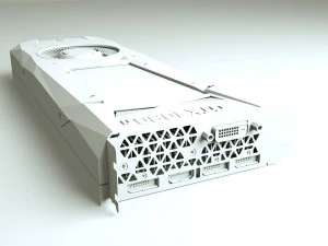 videocard geforce nvidia gtx 1080 3D Model