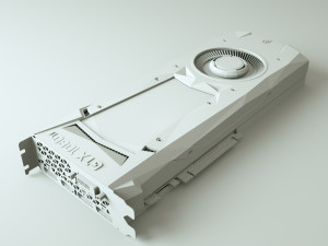 videocard geforce nvidia gtx 1080 3D 모델