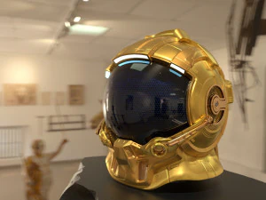 space helmet 3D Model