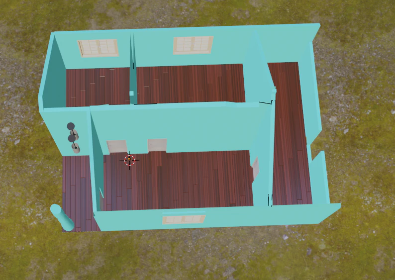 house 3D Model .c4d .max .obj .3ds .fbx .stl .blend 