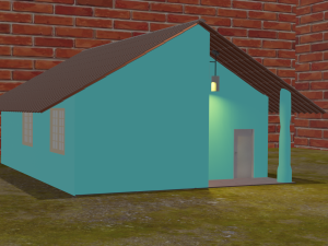 house 3D मॉडल