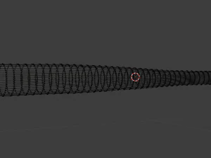 bast&atilde;o de madeira Modelo 3D