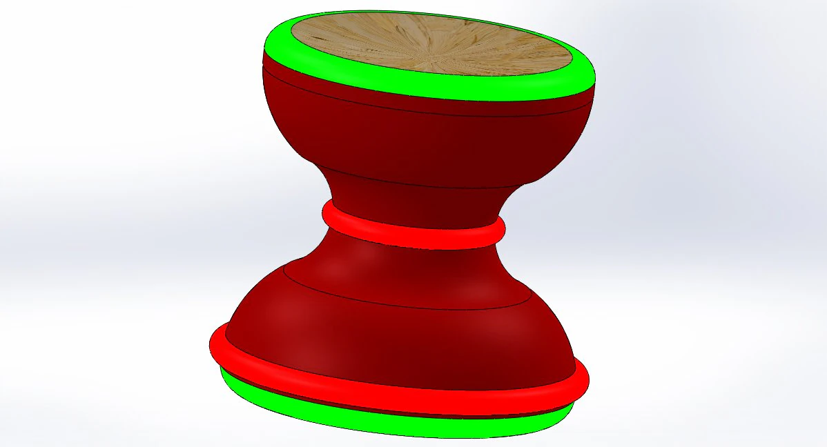 stool 3D Model .c4d .max .obj .3ds .fbx .stl .blend 