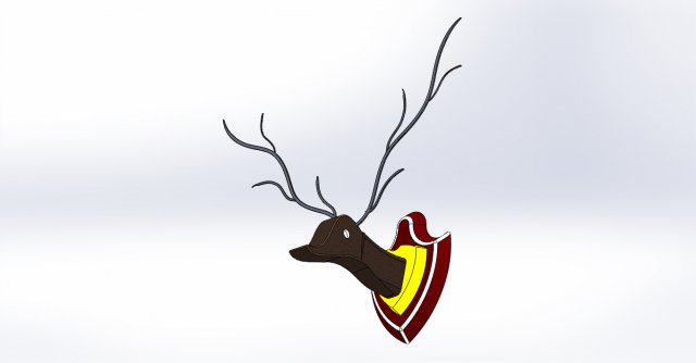 deer 3D Model .c4d .max .obj .3ds .fbx .stl .blend 