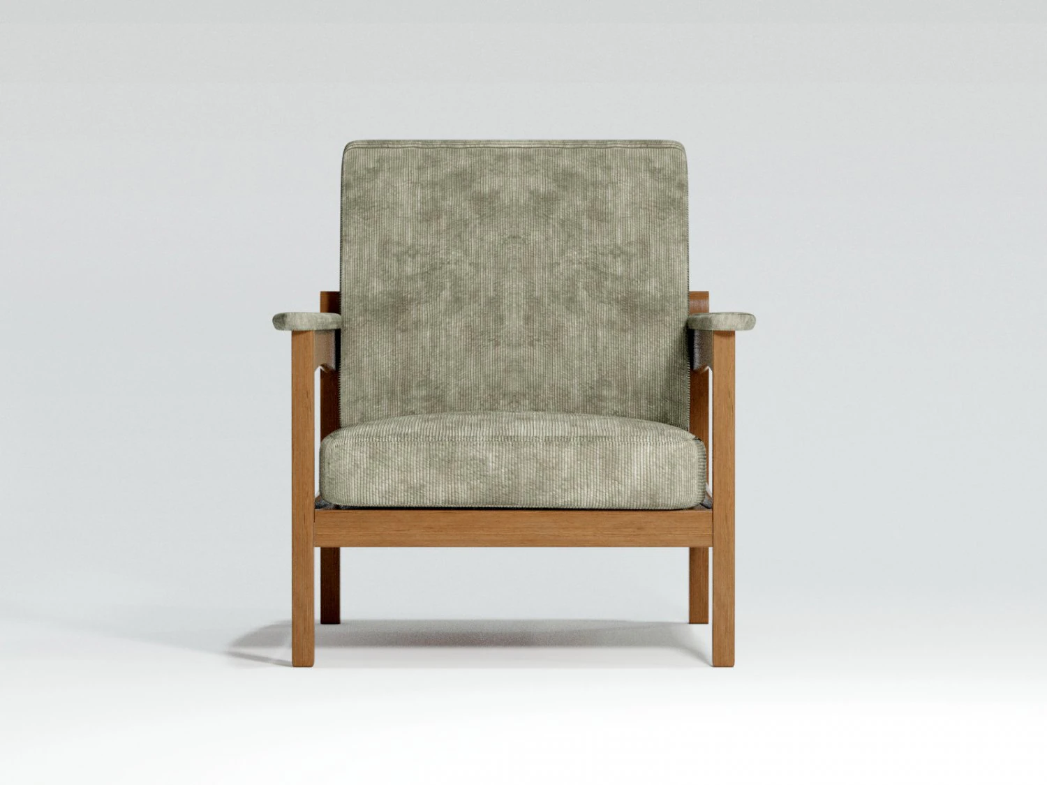 american comfychair 3D Model .c4d .max .obj .3ds .fbx .stl .blend 