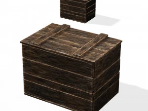 ボックスウッド 3Dモデル