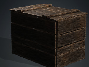 BOX WOOD Modelo 3D