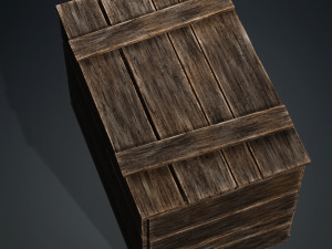 BOX WOOD Modelo 3D