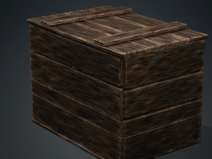 BOX WOOD Modelo 3D
