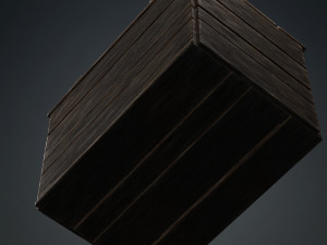BOX WOOD Modelo 3D