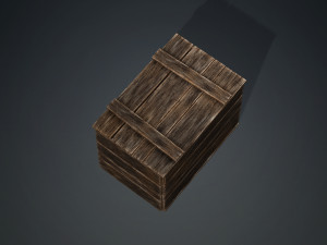 BOX WOOD Modelo 3D