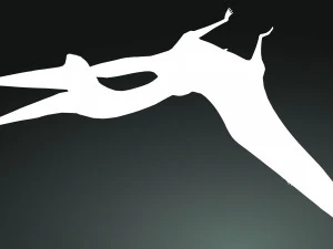 DOWNLOAD QUETZALCOATLUS 3D MODEL ANIMATED DINOSAUR DINOSAUR BIRD TERROR RAPTOR PREDATOR SKY 3D Model