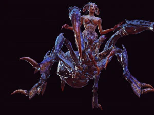 SPIDER QUEEN SPIDER ARACHNID SPIDER 3D MODEL 3D Model