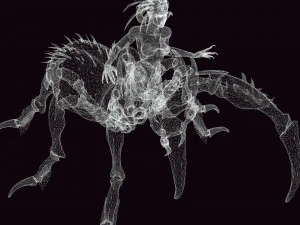 SPIDER QUEEN SPIDER ARACHNID SPIDER 3D MODEL 3D Model